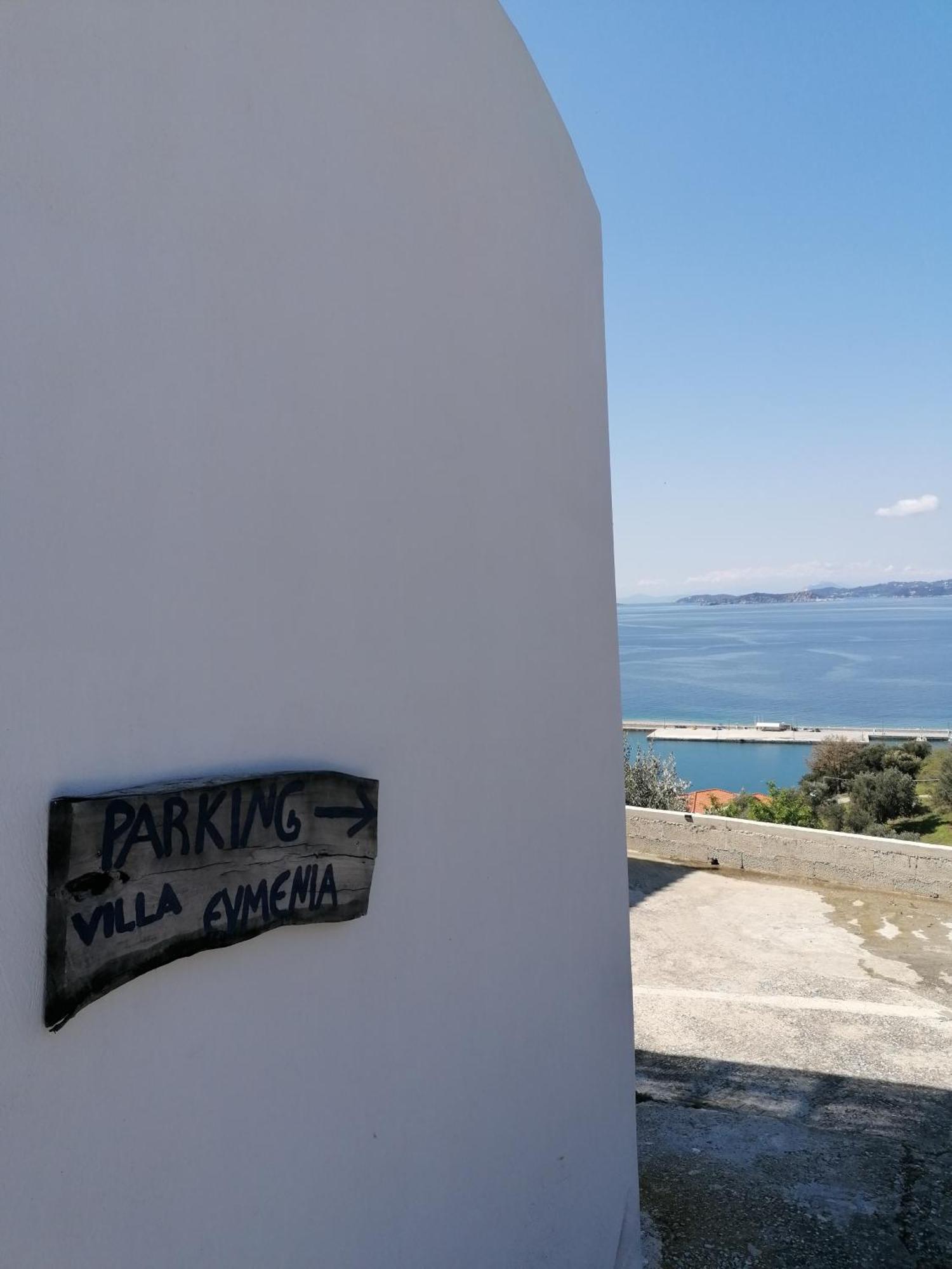 Villa Evmenia Panoramic View & Sea Front Apartments Città di Skopelos Esterno foto