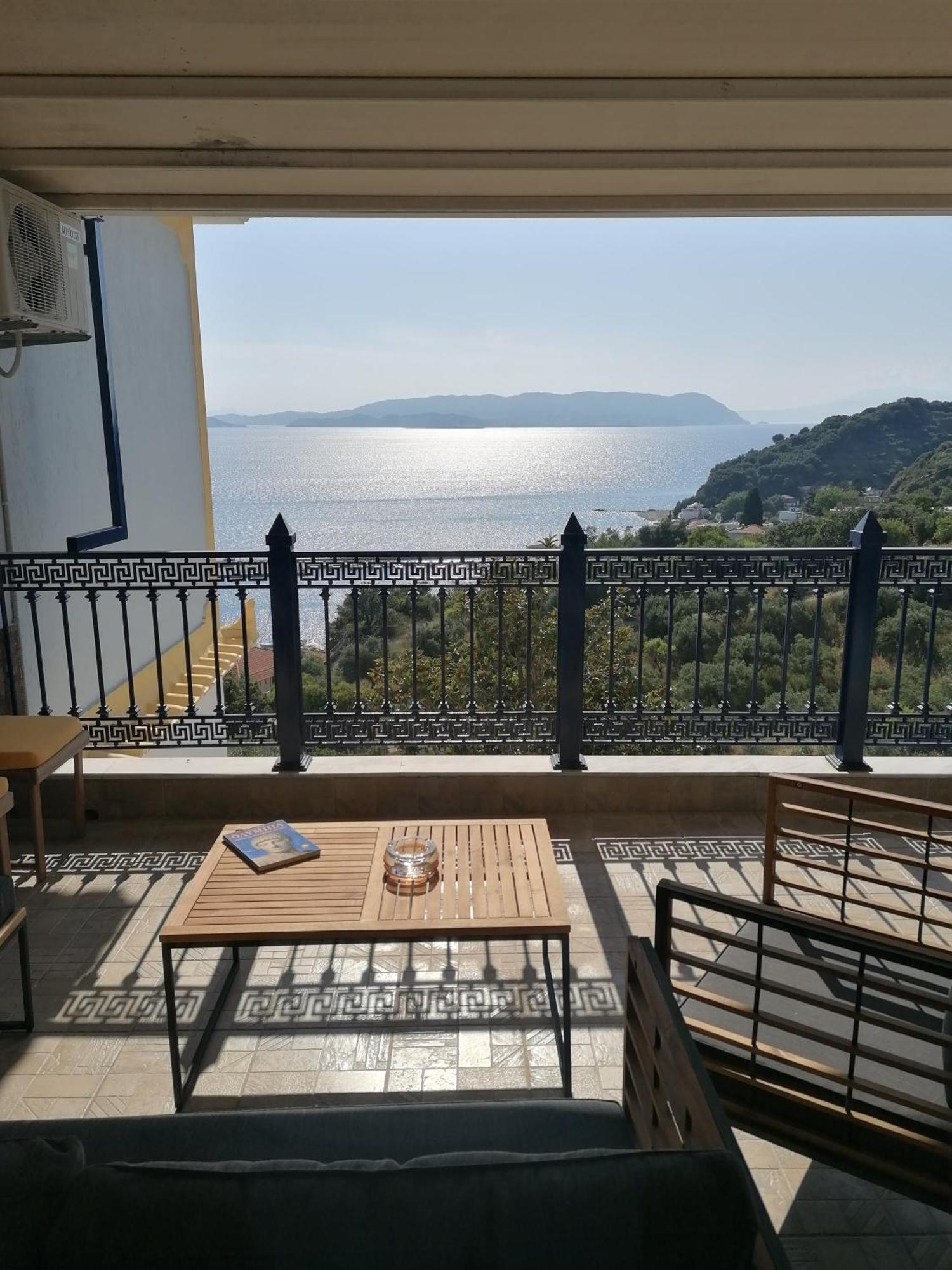 Villa Evmenia Panoramic View & Sea Front Apartments Città di Skopelos Esterno foto