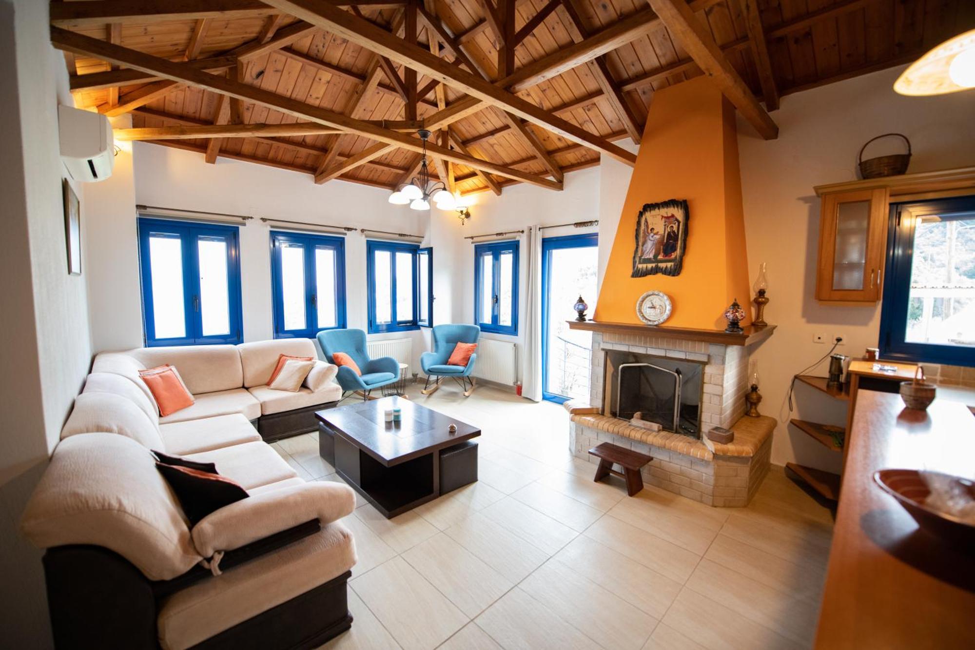 Villa Evmenia Panoramic View & Sea Front Apartments Città di Skopelos Esterno foto